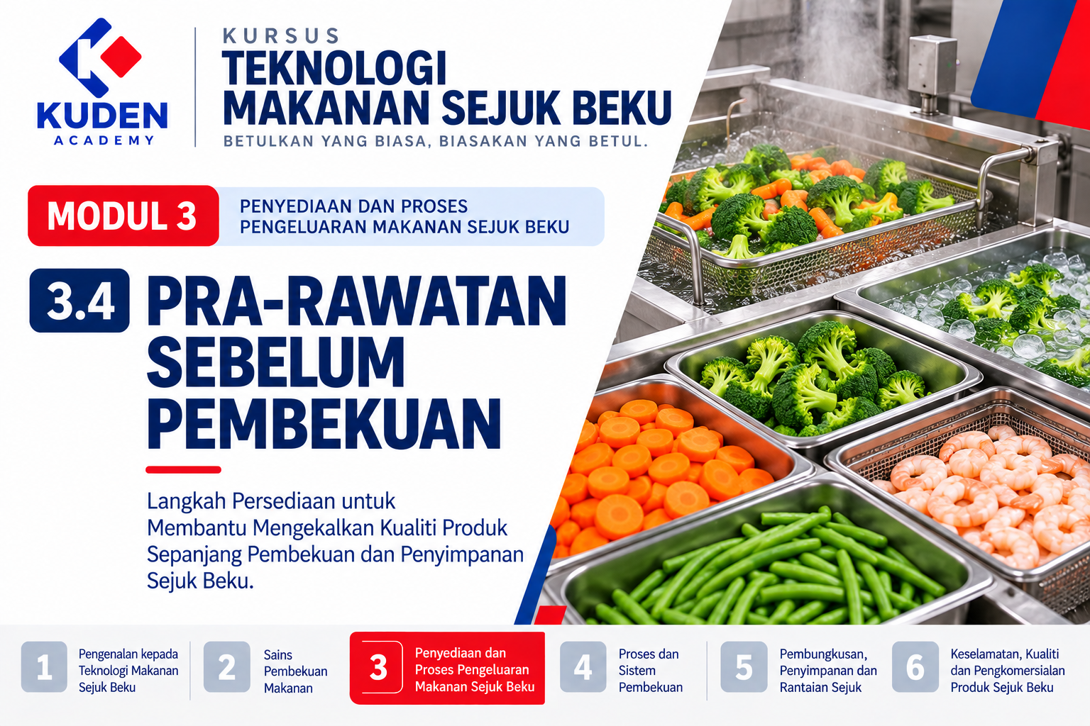PRA-RAWATAN SEBELUM PEMBEKUAN